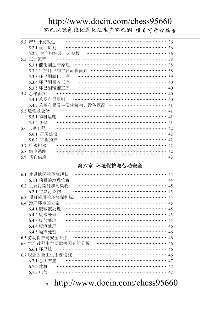 化氧化法生产环己酮-可行性论证报告.doc_第3页