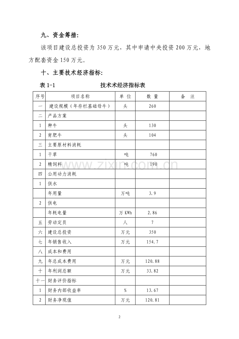 黄牛场扩建项目可行性论证报告.doc_第2页