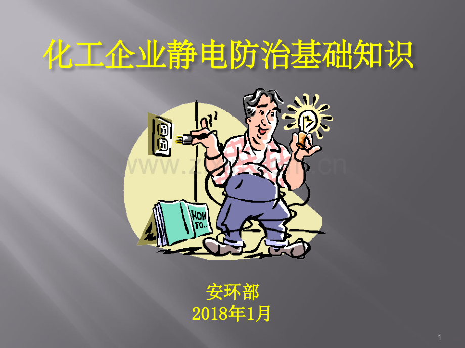 化工企业静电防治基础知识培训.ppt_第1页