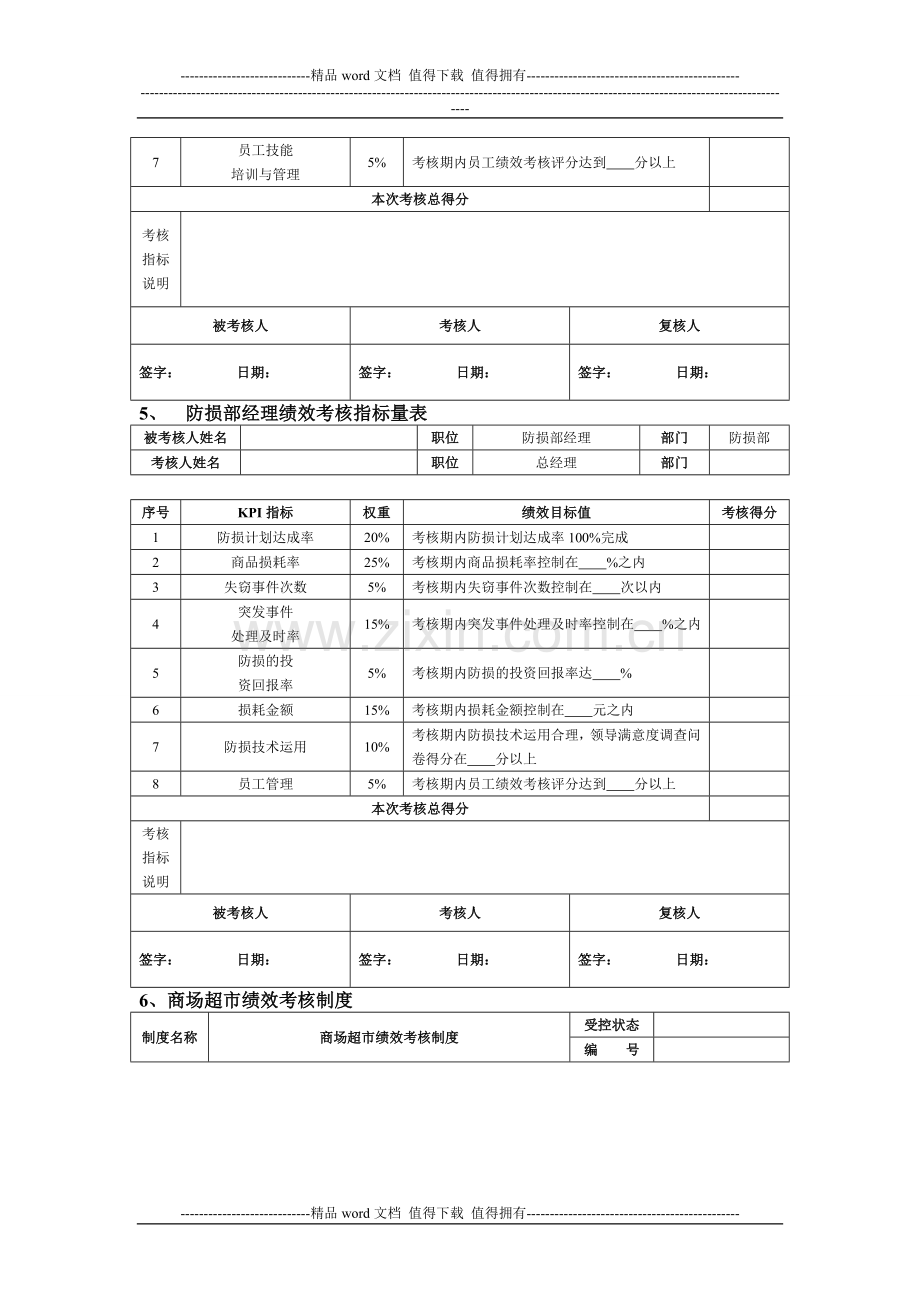 01零售商场绩效考核方案.doc_第3页