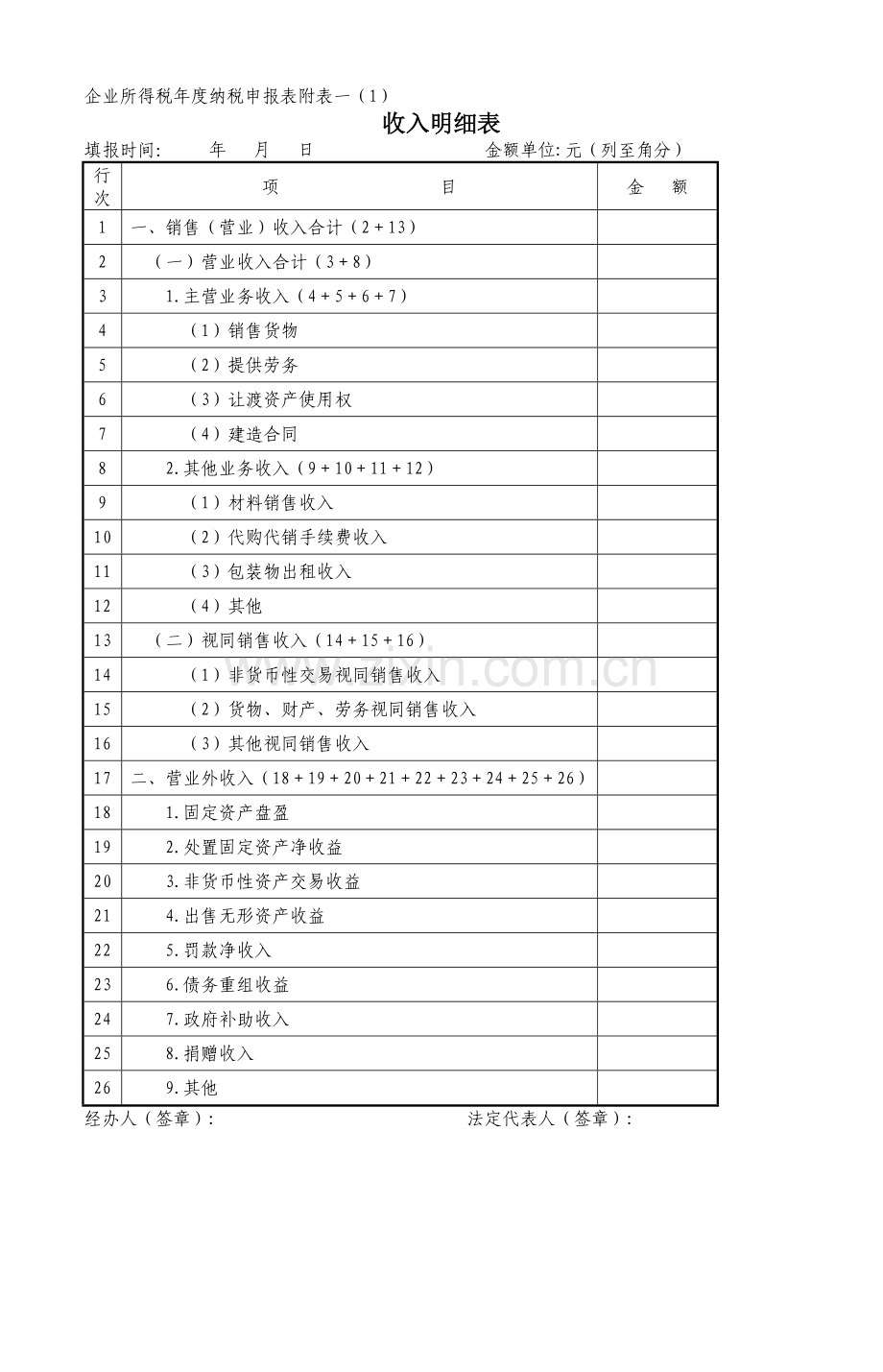 企业所得税年度申报表(DOC).doc_第2页