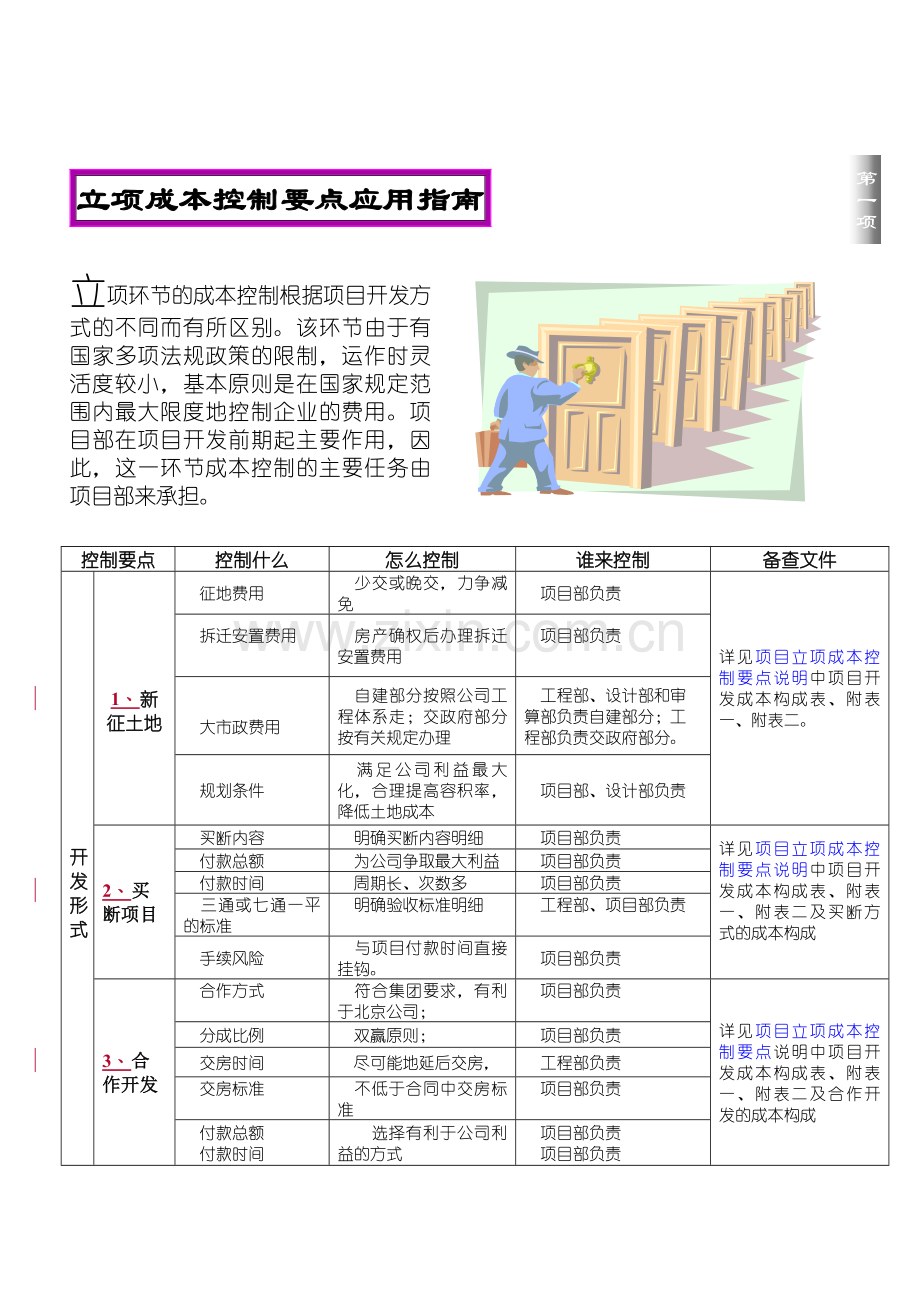 房地产公司成本控制要点应用指南.doc_第3页