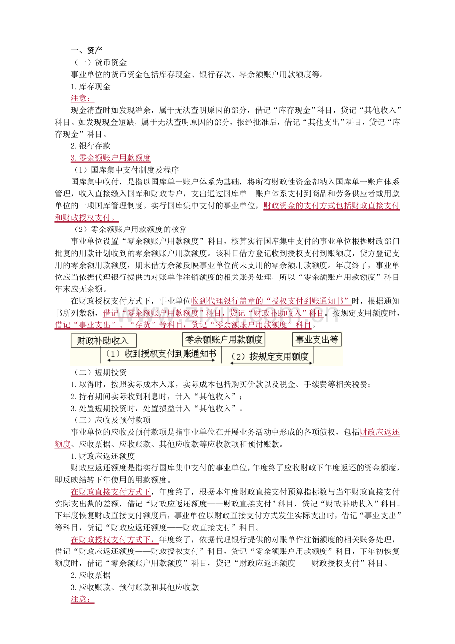 初级实务讲义-事业单位会计基础.doc_第2页