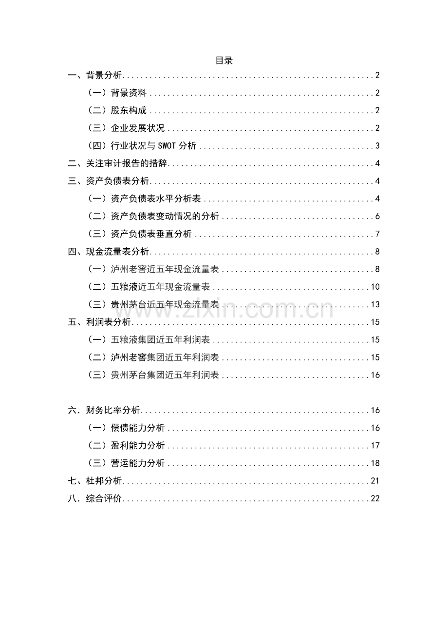 五粮液近五年财务报表分析.doc_第2页