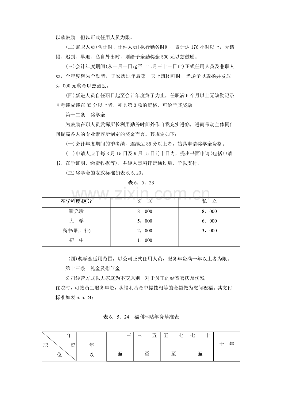 (应用文书范本)餐饮业奖金制度(企业机构管理范本).doc_第3页