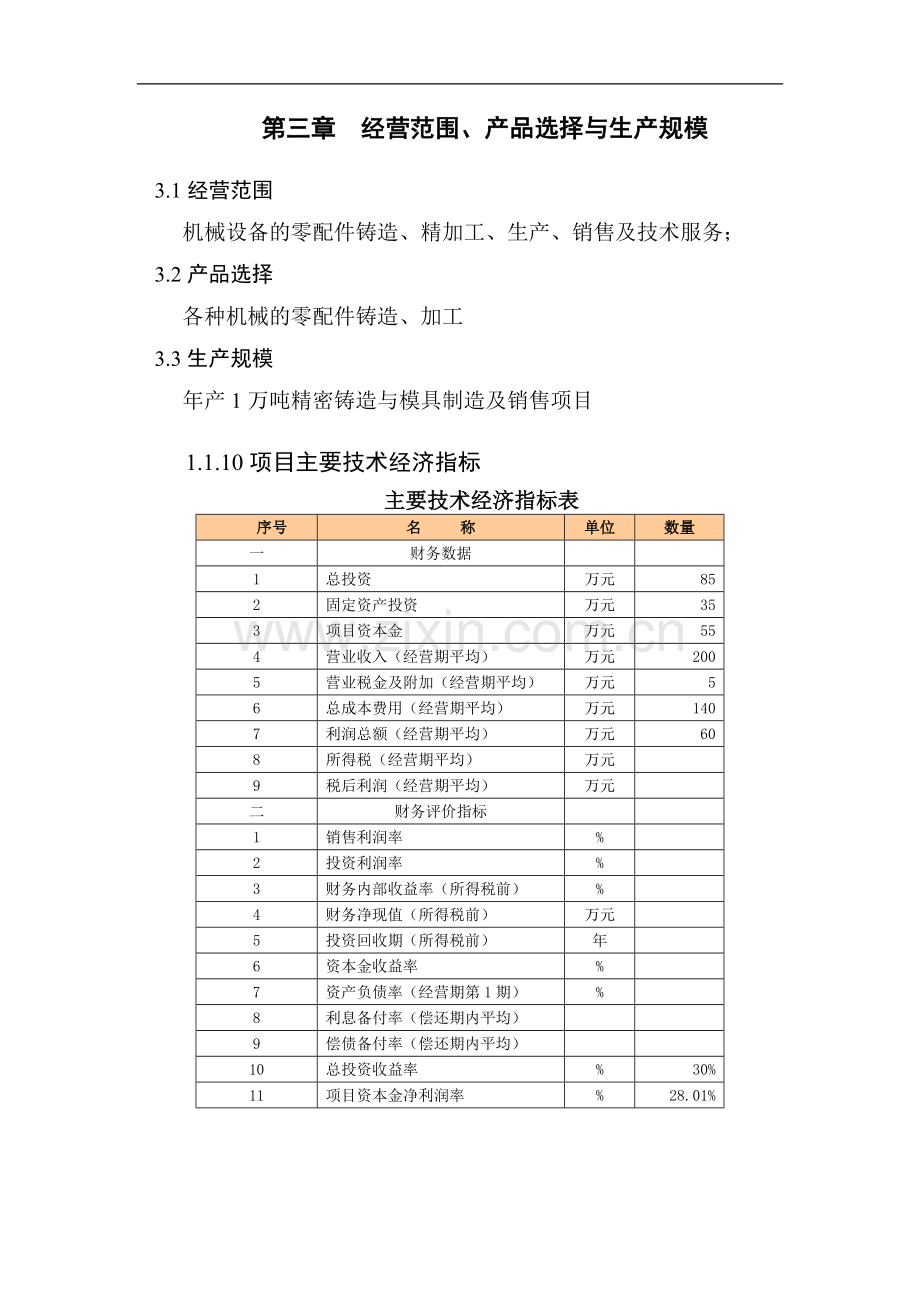 宿州铸造可行性研究报告.doc_第3页