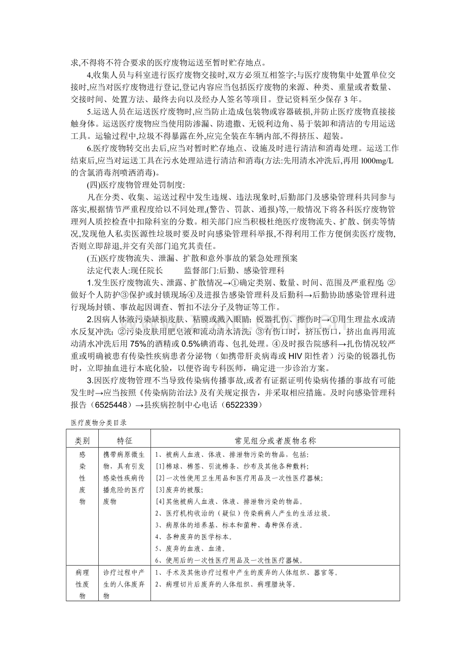 医疗废物管理制度与流程.doc_第2页