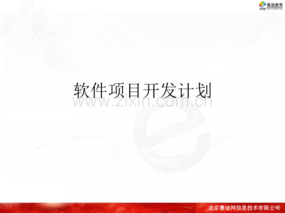 6.软件项目开发计划.ppt_第1页