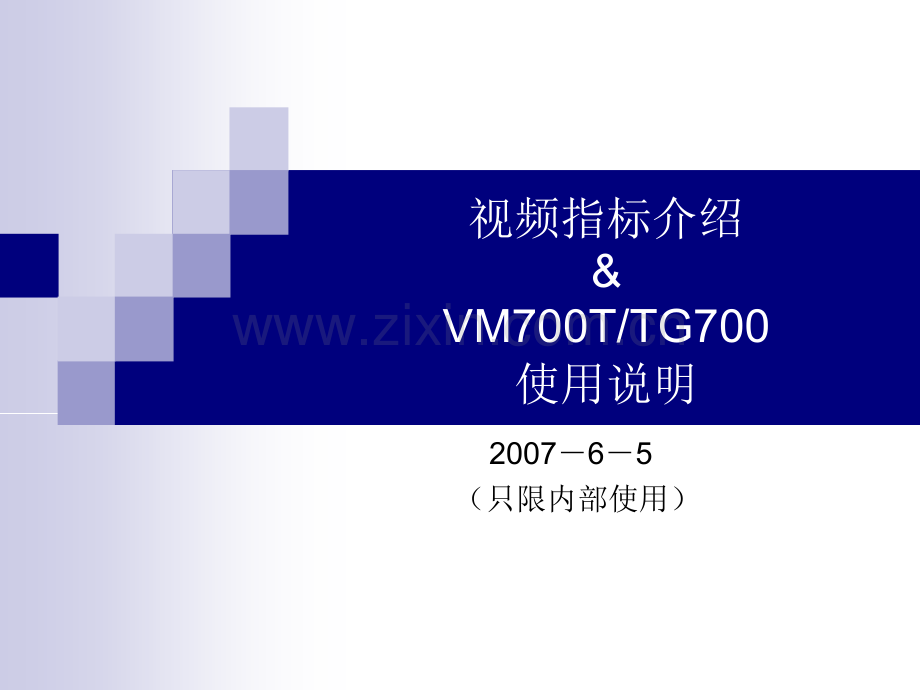 VM700G700视频测试仪使用说明.ppt_第1页