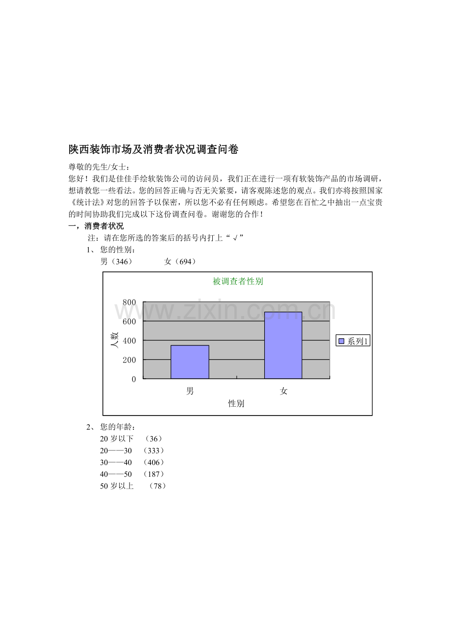 房地产消费调查问卷2.doc_第1页