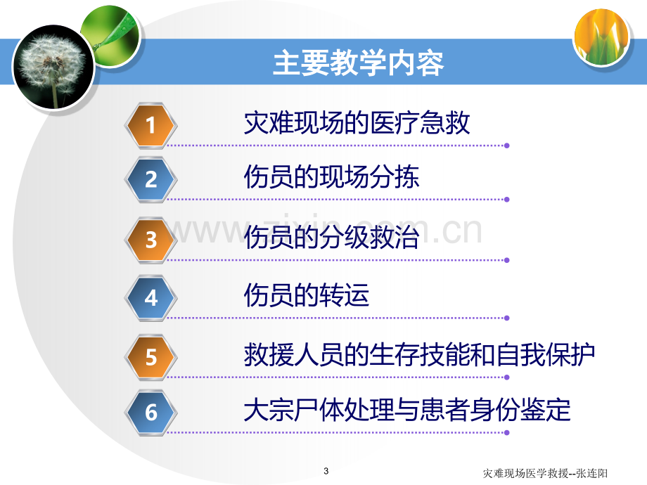 急诊与灾难医学灾难现场医学救援.ppt_第3页