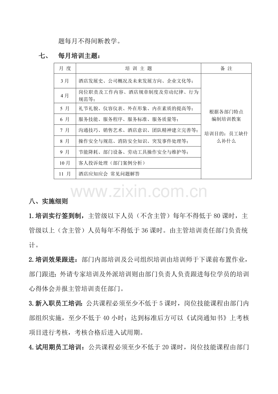 2012年度酒店员工培训计划.doc_第2页