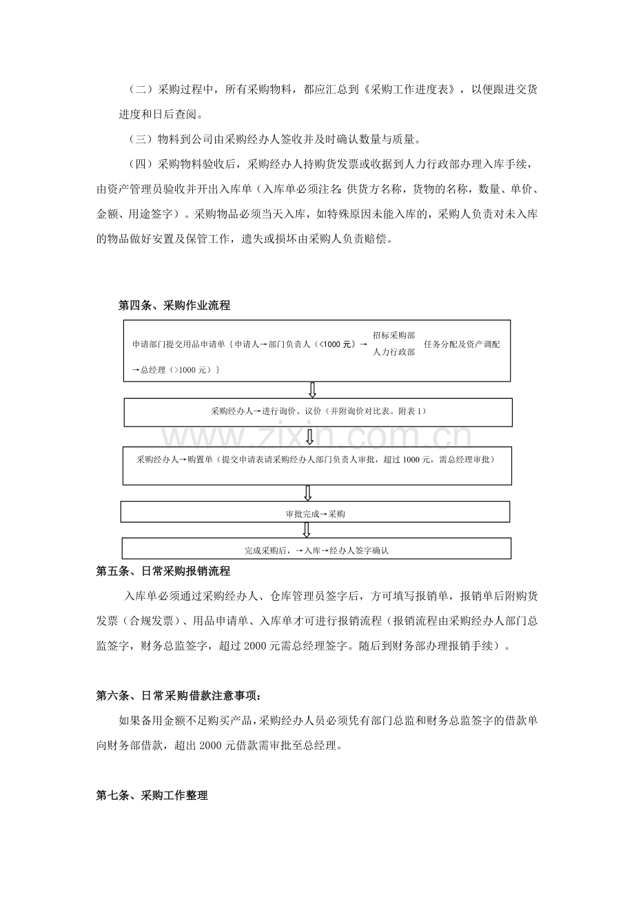 日常采购流程及管理制度.doc_第3页