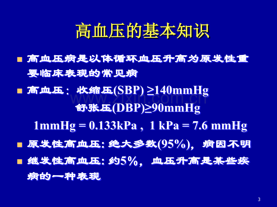 心血管常见病的药物治疗(研究生治疗学)(1).ppt_第3页