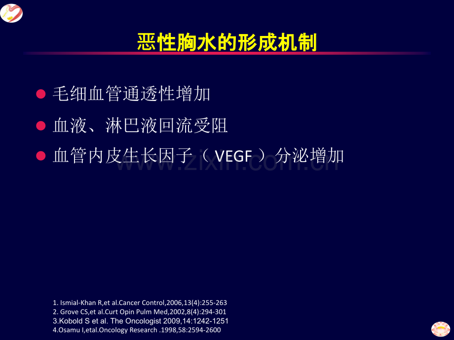 贝伐珠单抗联合顺铂对肺癌胸腔积液VEGF.ppt_第3页