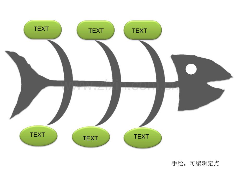 经典鱼骨图模板.ppt_第1页