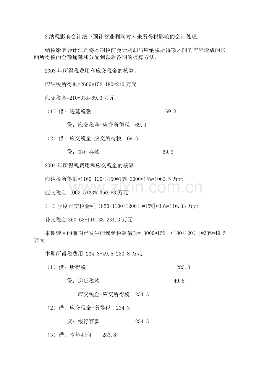 房地产企业预交企业所得税会计处理方法探讨.doc_第3页