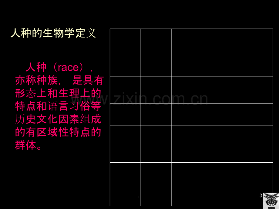 进化生物学现代人种的进化.ppt_第3页