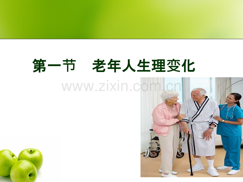 正常老化特点与老年保健(中专老年护理学).ppt_第3页