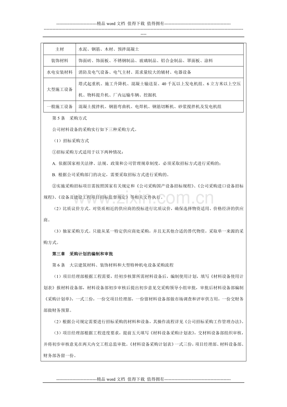 材料设备采购管理制度.docx_第2页