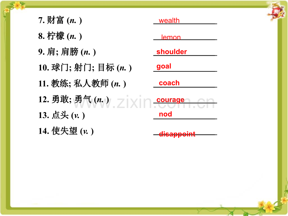 人教版九年级英语单元复习unit11.ppt_第3页