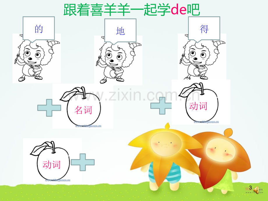 语文的地得区别.ppt_第3页