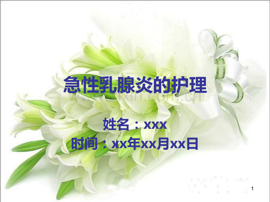 乳腺炎的护理查房资料.ppt_第1页