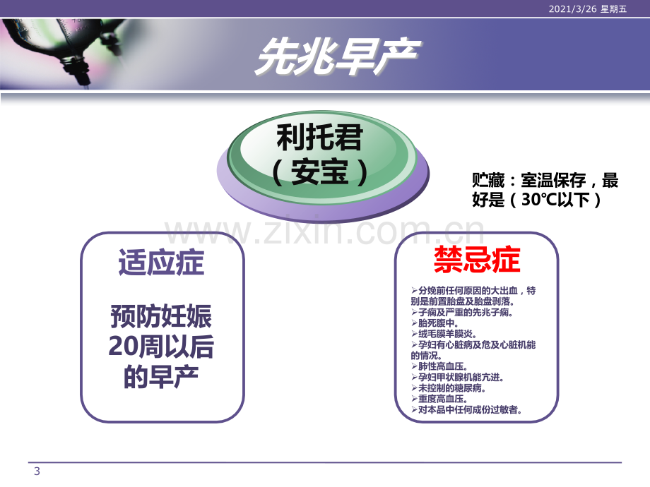 产科常见特殊用药与护理.ppt_第3页