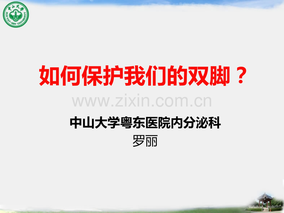 如何保护我们的双足.ppt_第1页