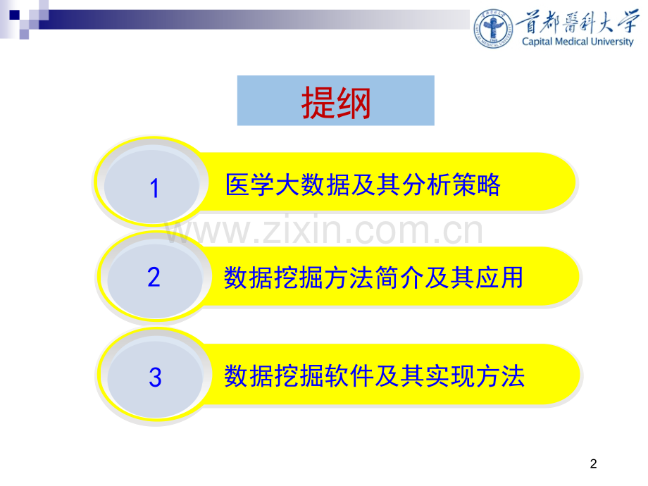 郭秀花--医学大数据分析策略与数据挖掘.ppt_第2页