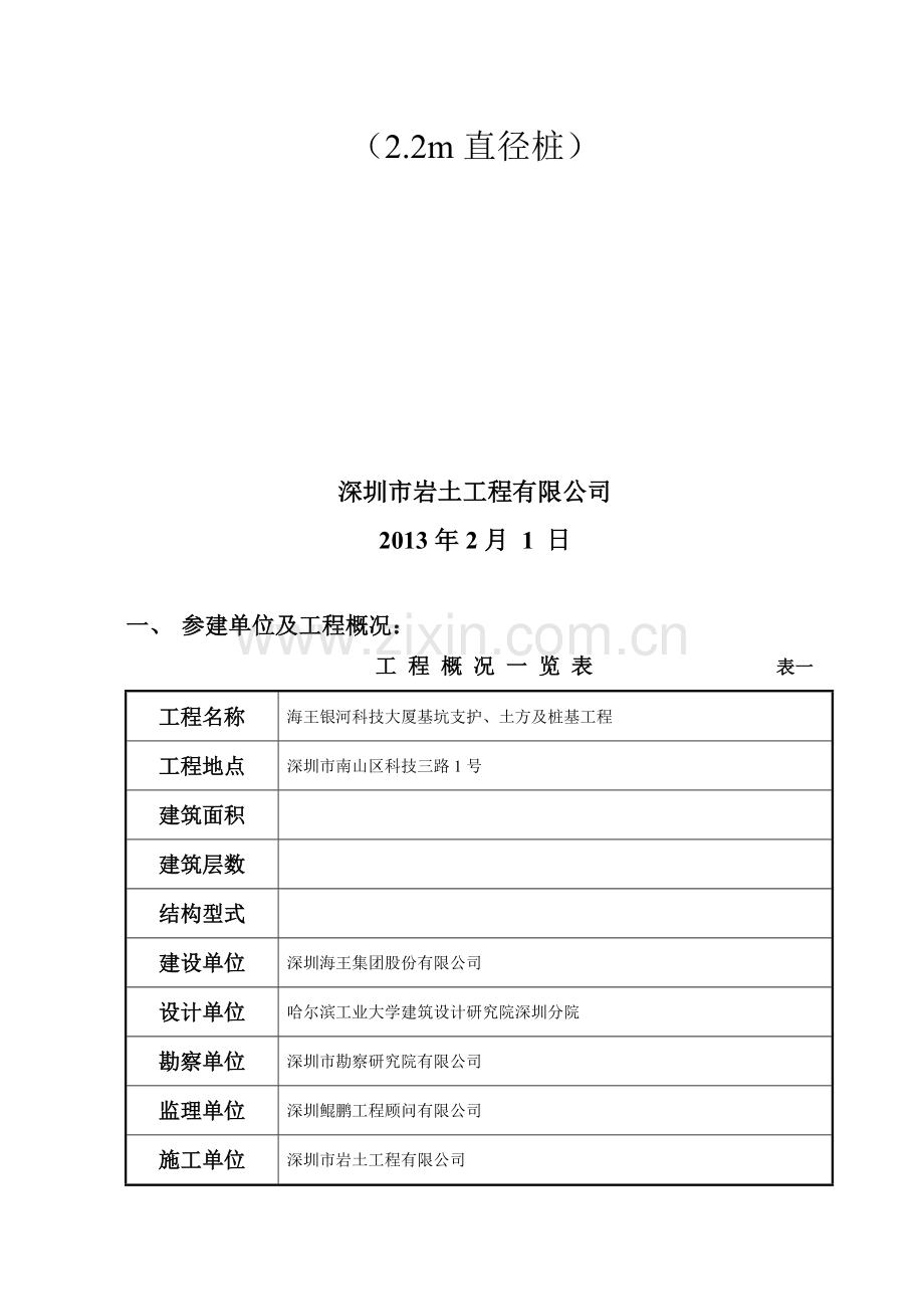 2.2直径桩基验收总结-桩基础(子)分部工程质量报告.doc_第2页