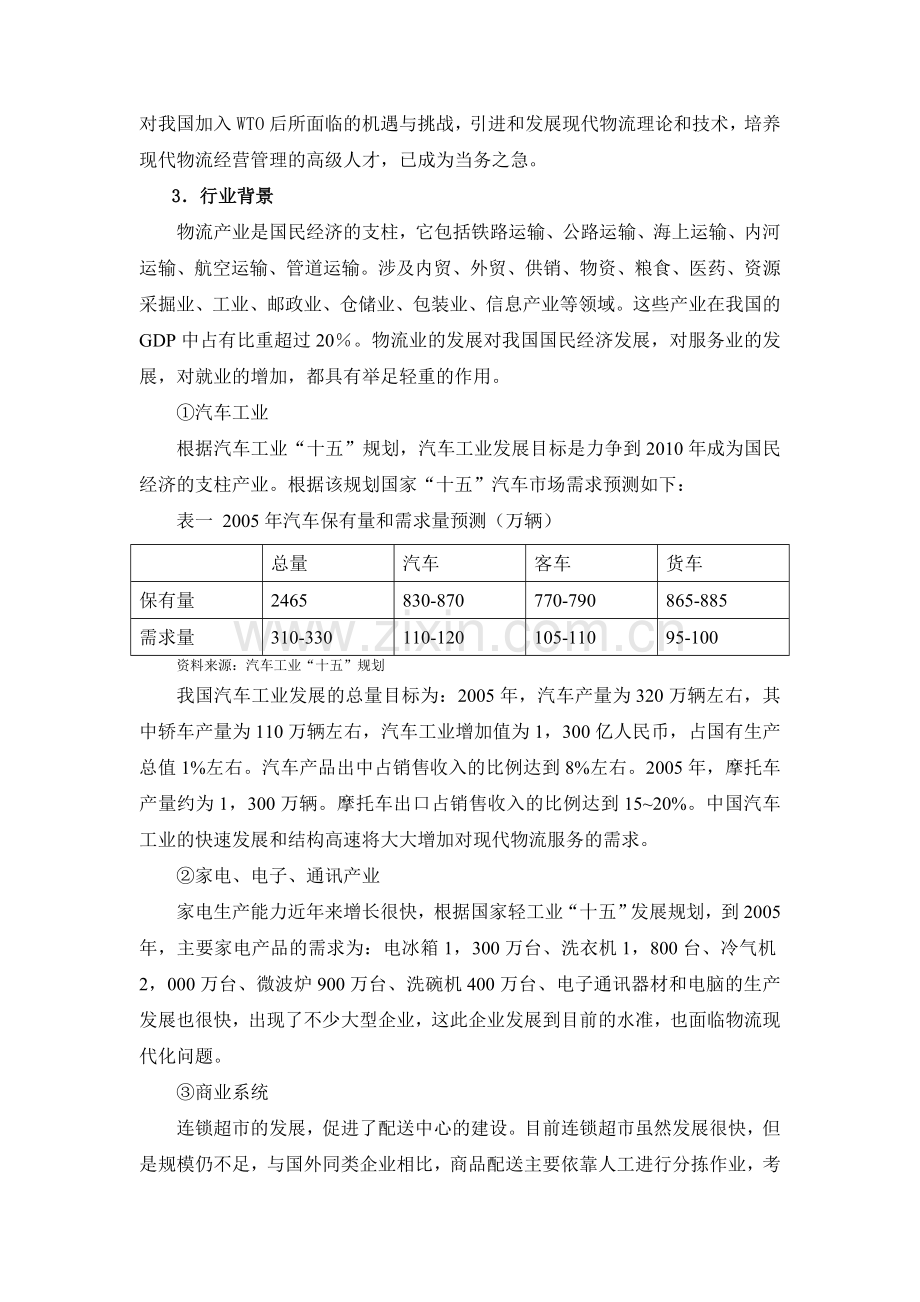 物流管理专业设置的社会背景和人才需求分析报告.doc_第2页