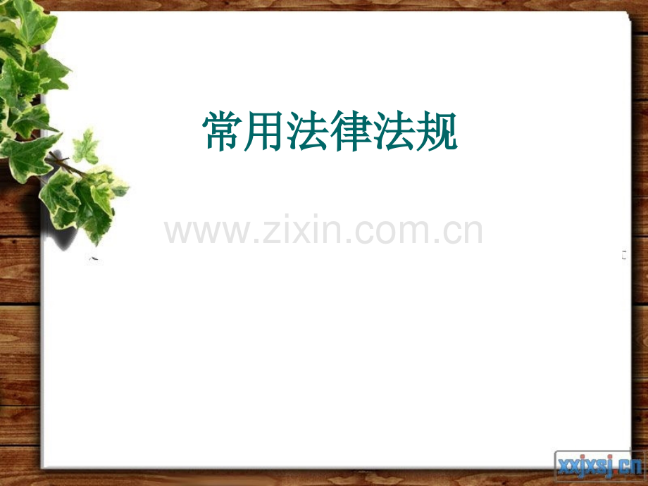 法律法规.ppt_第1页