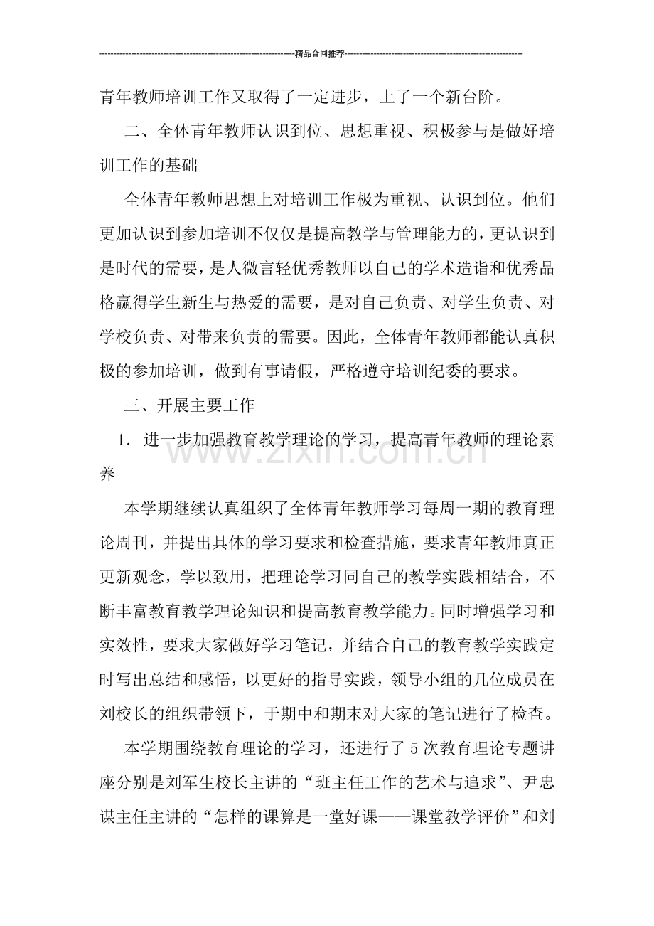 青年教师培训工作总结.doc_第2页