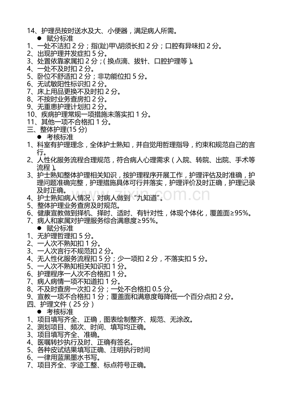 消化肾病科护理人员绩效考核方案.doc_第2页