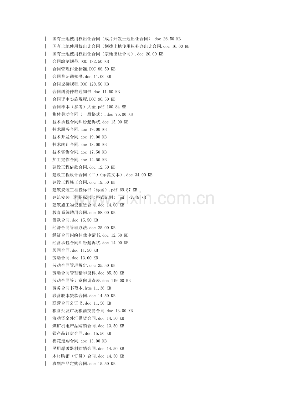 10.合同协议样本范本资料大全目录.doc_第2页