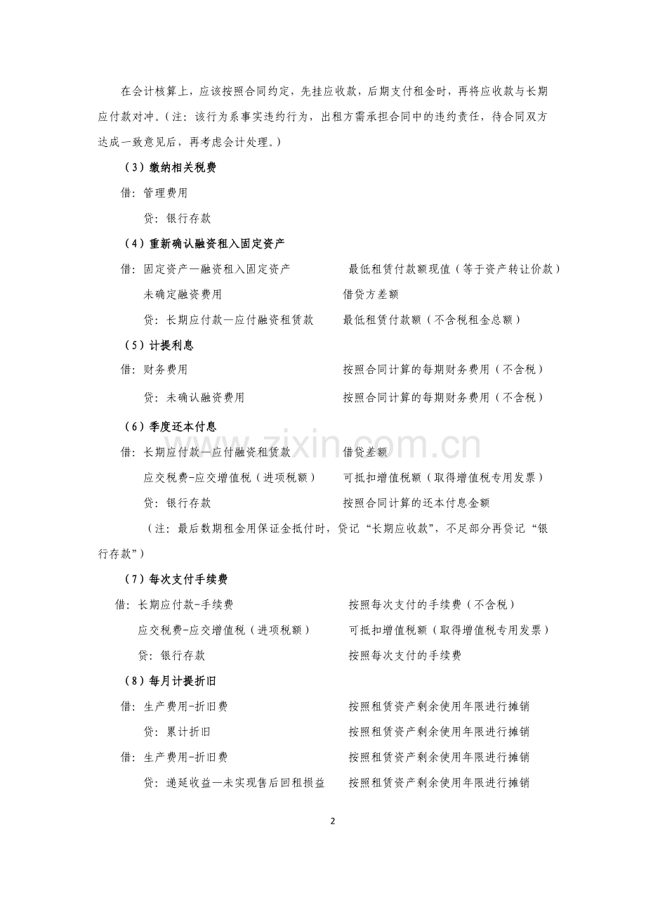 融资租赁业务会计处理规定(最终).doc_第2页