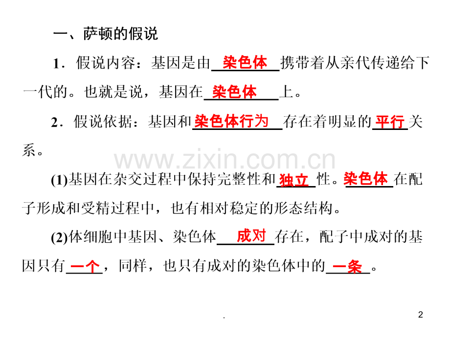 基因在染色体上伴性遗传.ppt_第2页