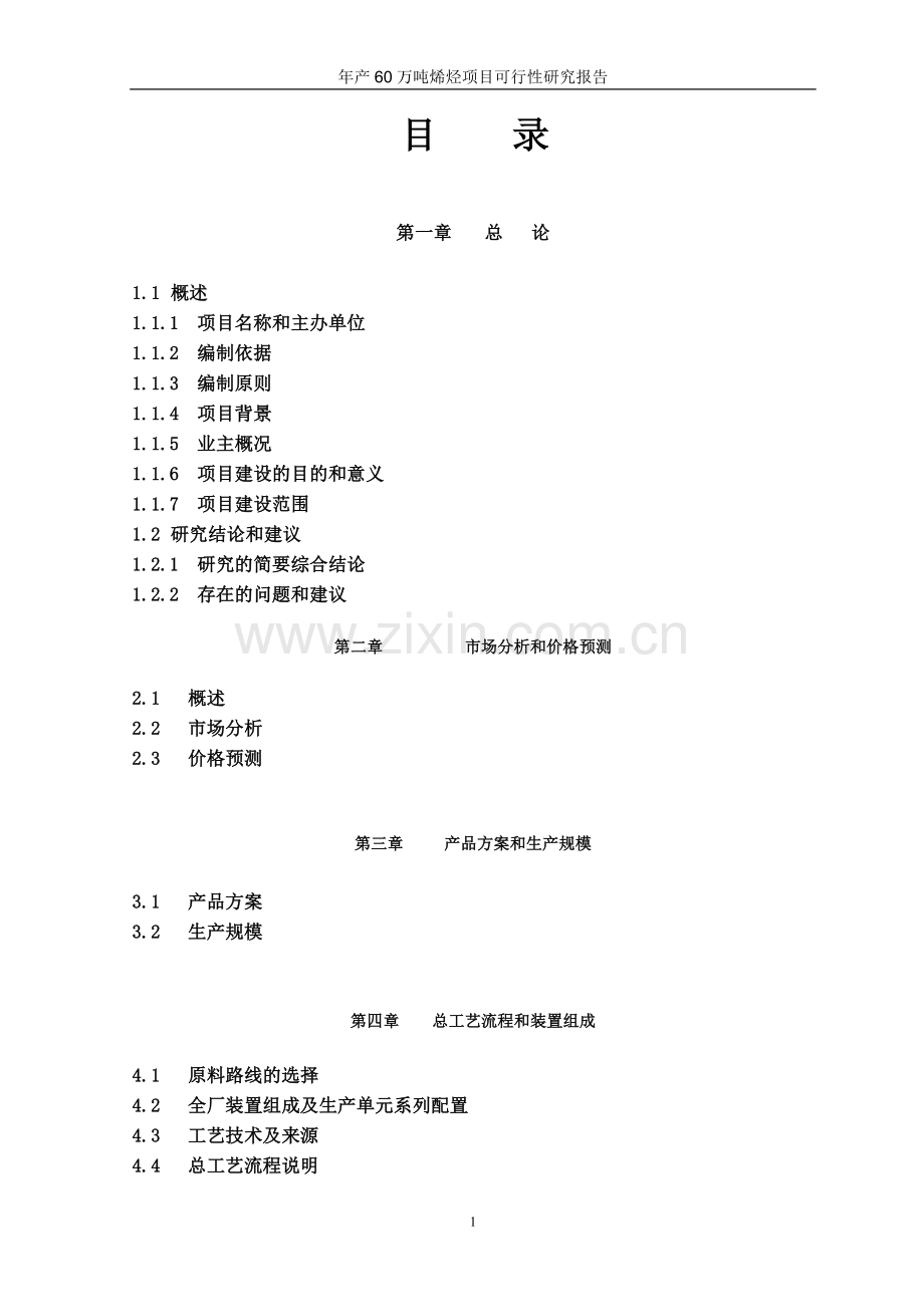 x省新能源开发有限公司年产60万吨烯烃包括聚乙烯-聚丙烯-丁烯项目申请立项可研报告.doc_第2页