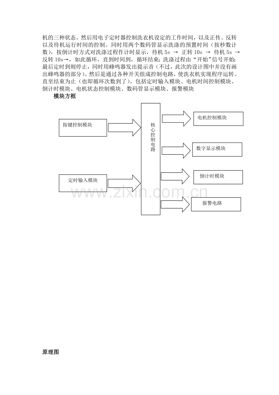 毕业设计-数字逻辑系统洗衣机控制器.doc_第3页