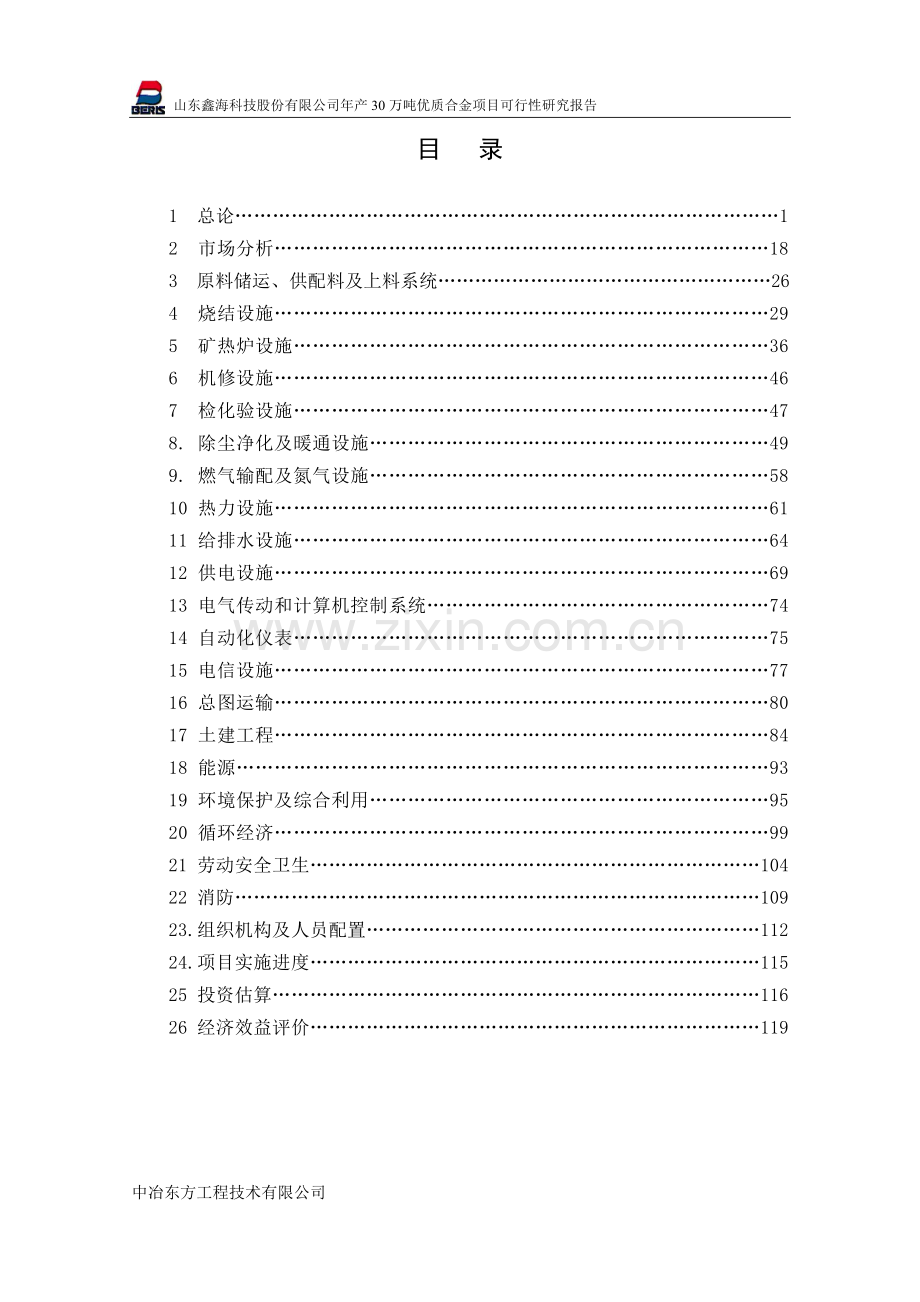 年产30万吨优质镍合金项目可行性研究报告.doc_第2页