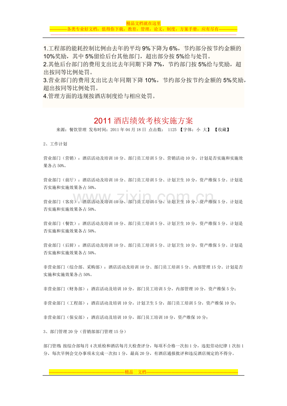 XX酒店工资考核方案.docx_第2页