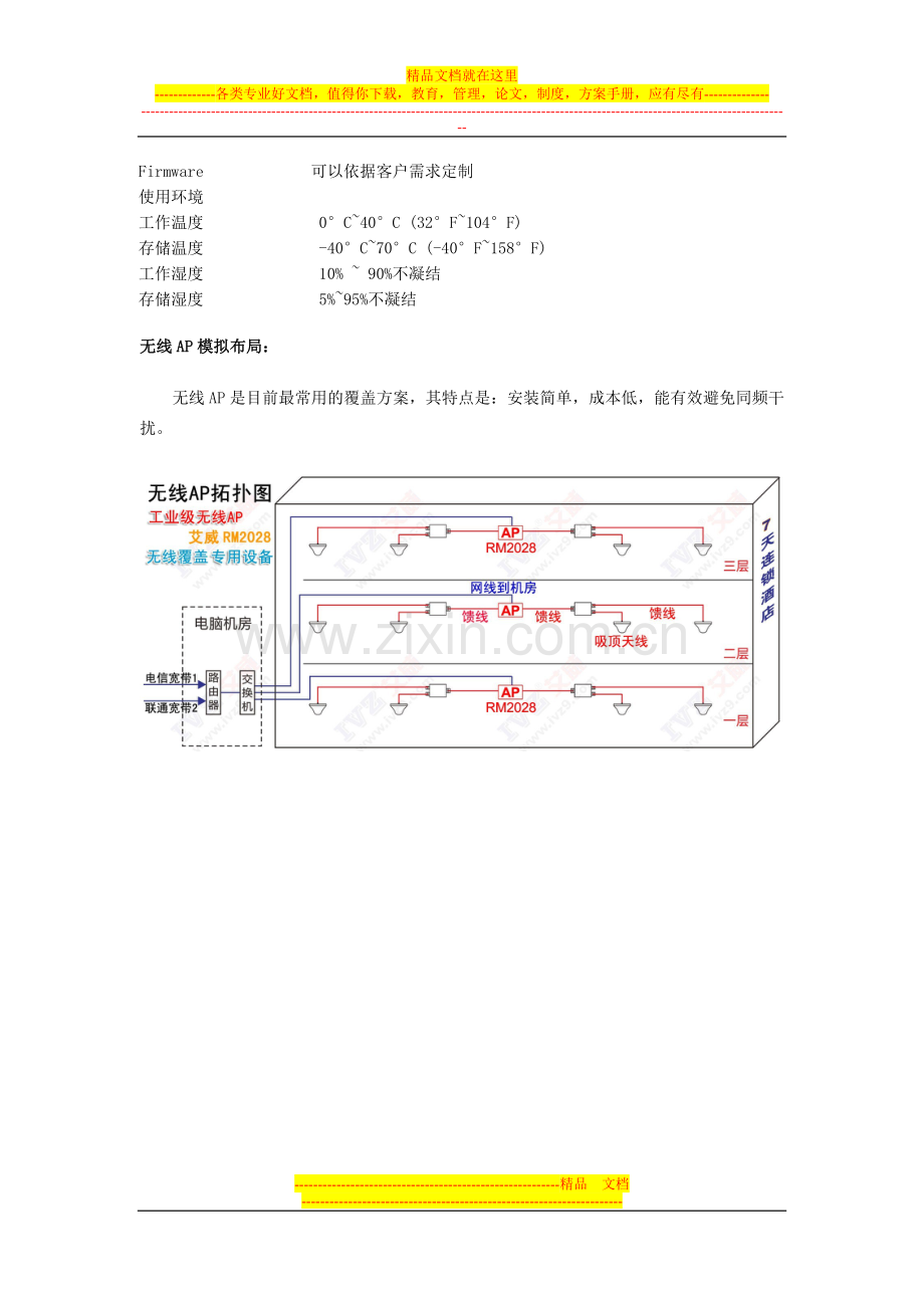 酒店无线AP覆盖方案.doc_第3页