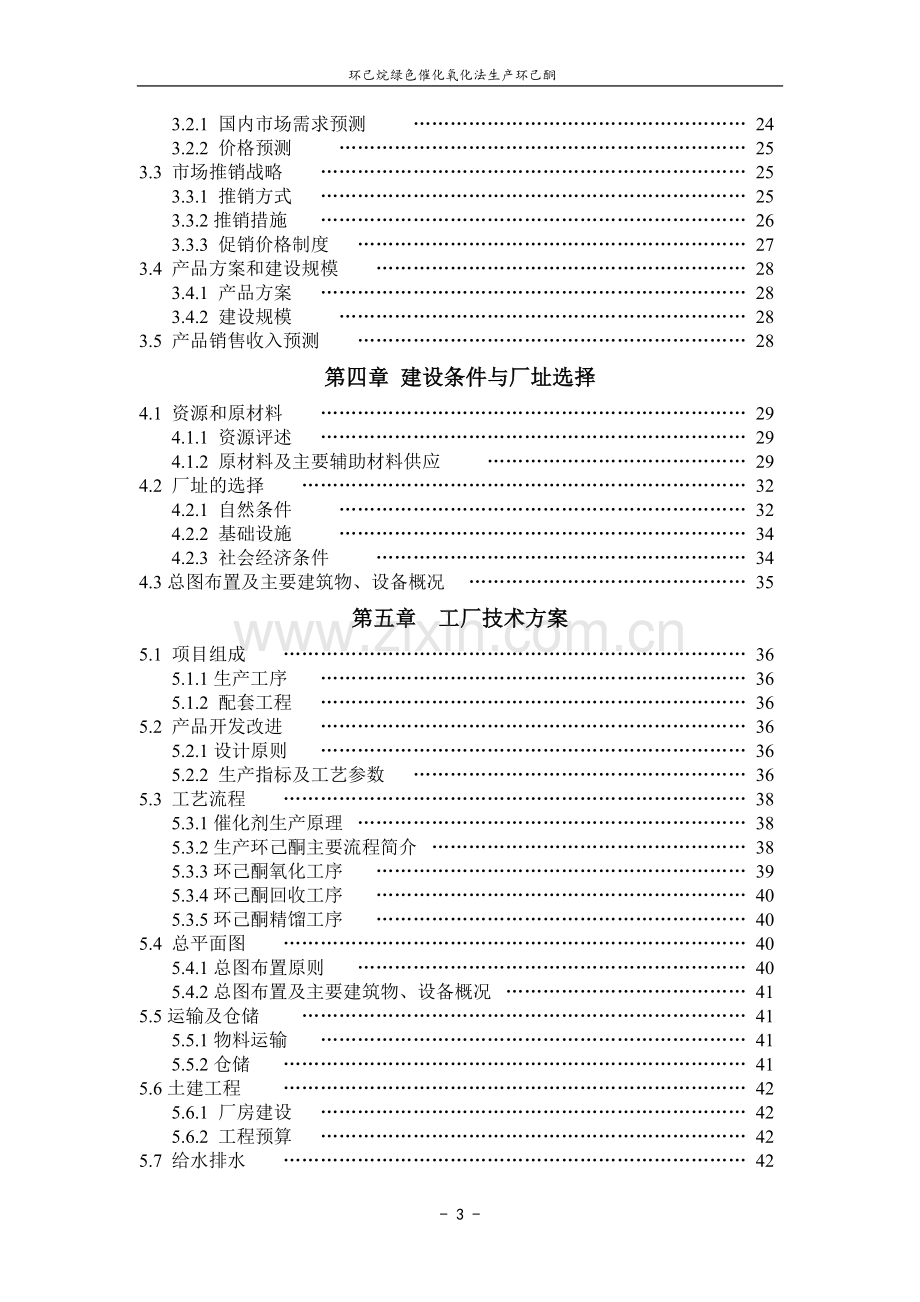 环己烷绿色催化氧化法生产环己酮可行性研究报告书.doc_第3页