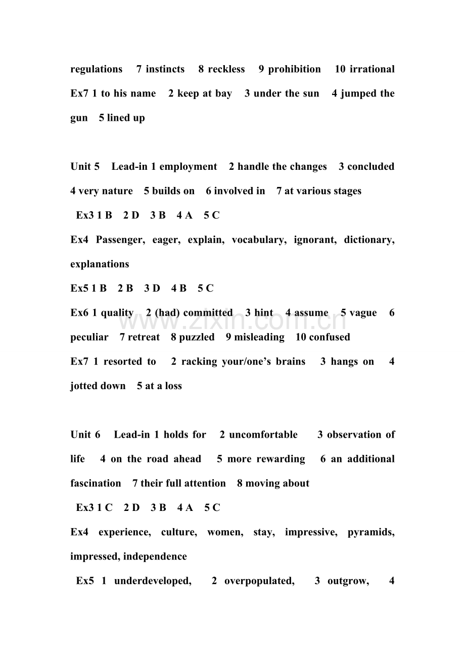 大学体验英语综合教程3-完整课后答案.doc_第3页