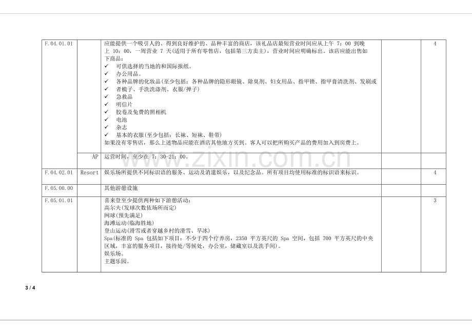 酒店管理设施--酒店泳池标准参照.docx_第3页