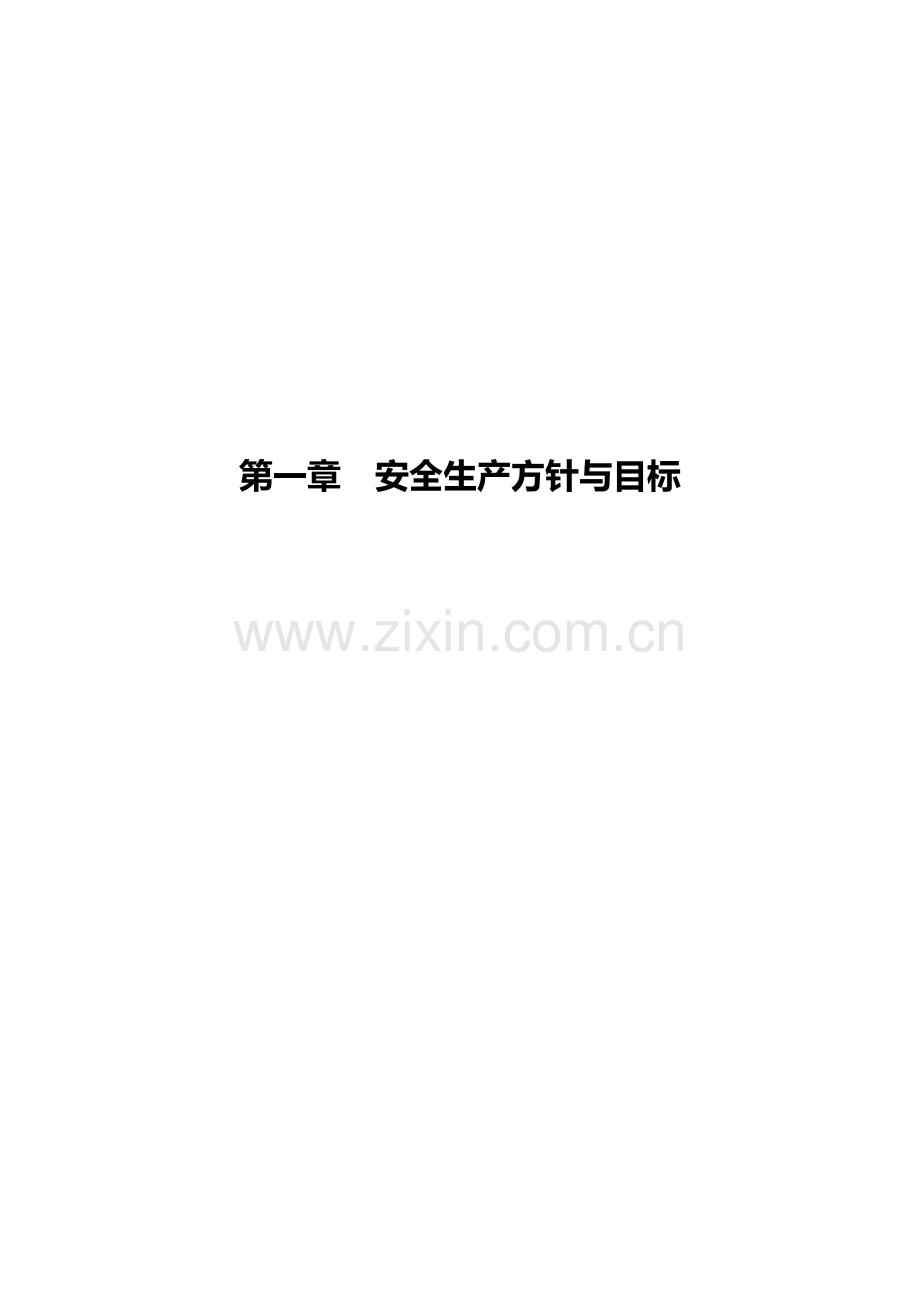 制度汇编-—xx矿业有限责任公司安全标准化制度汇编.doc_第1页