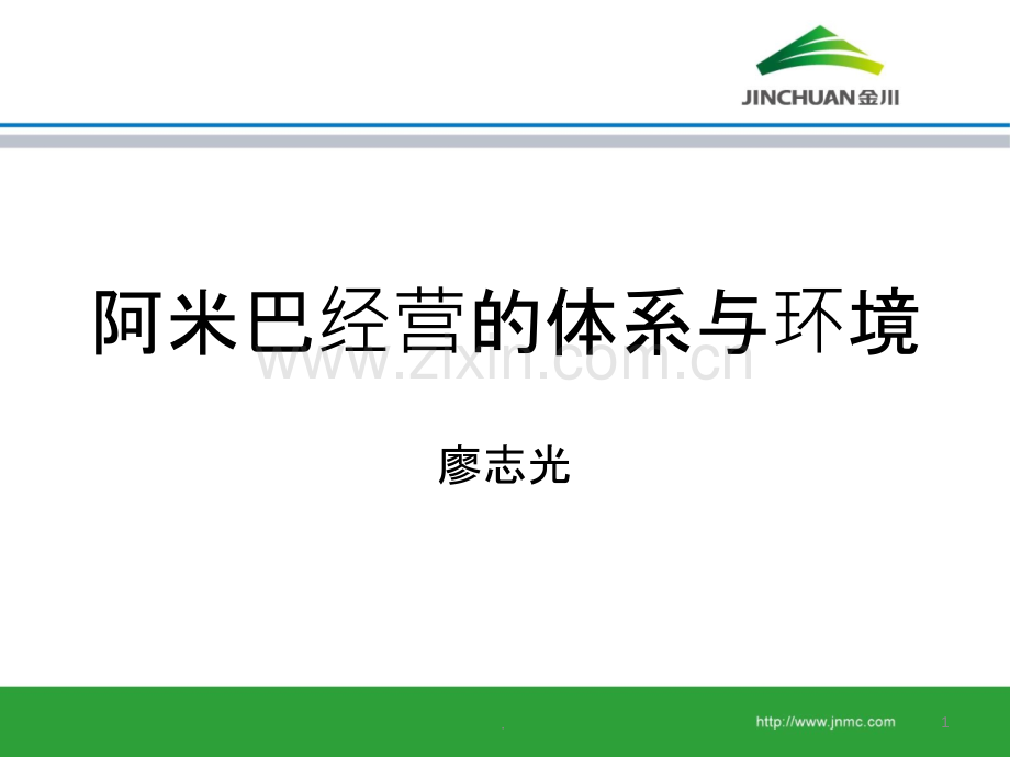 阿米巴经营的体系与环境.ppt_第1页