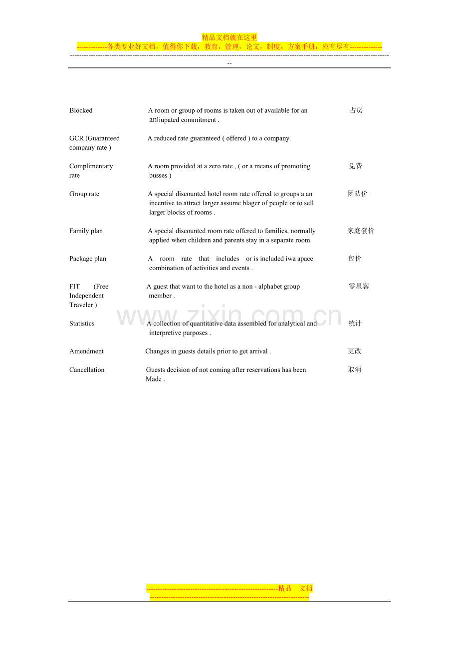 高星级酒店术语中英文对照.doc_第2页