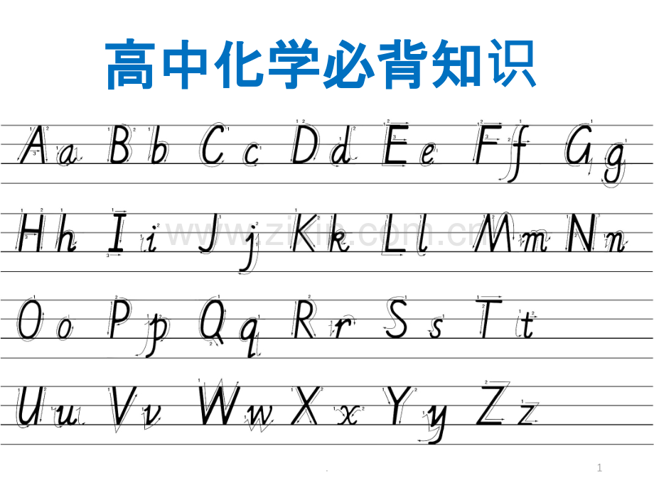 高中化学必背知识.pptx_第1页